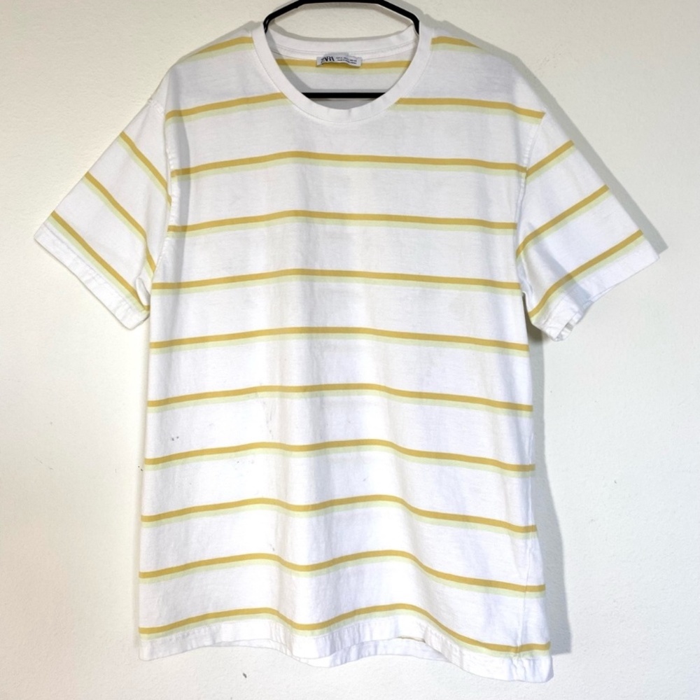 Striped short sleeve shirt